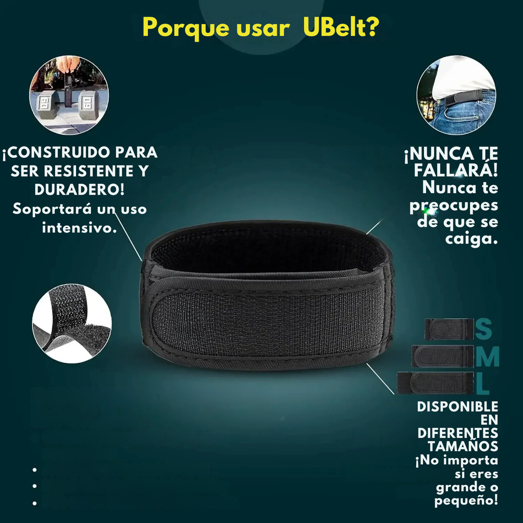 UBelt Cinturón sin hebilla Unisex